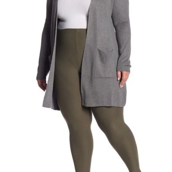 Derek Heart Brushed Jersey Leggings - Picture 5 of 6